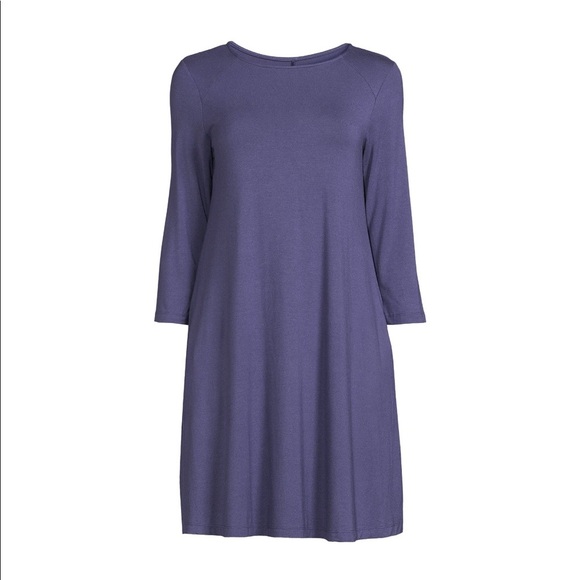 Ladies 3/4 Sleeve Dress - Picture 1 of 8